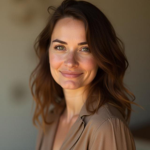 Eszter, textiltervező portréja